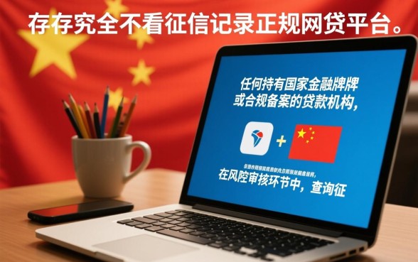 哪个正规网贷平台不看征信记录，征信花了能借吗