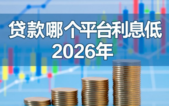 贷款哪个平台利息低2026年，正规贷款平台哪个利息最低