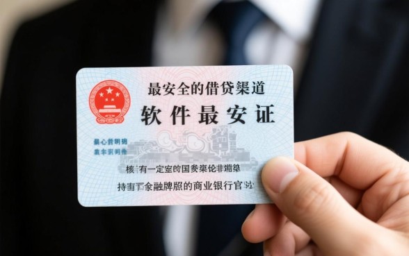 拿身份证在什么软件借钱最安全，身份证贷款正规平台有哪些