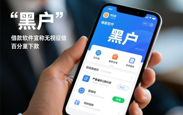 黑户也能通过的借款软件有哪些，真的能下款秒批吗？