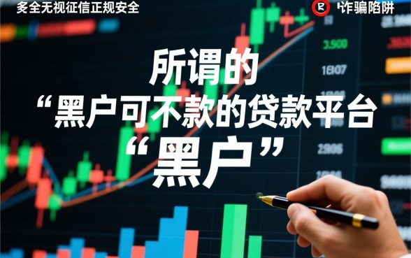 黑户可下款的贷款平台都有哪些，不看征信的口子有哪些？