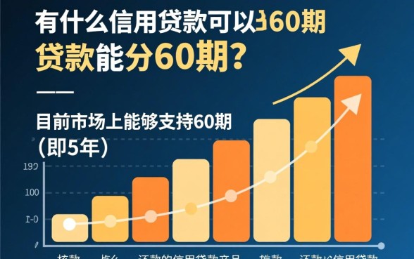 有什么信用贷款可以分60期的，哪家银行贷款能分60期？