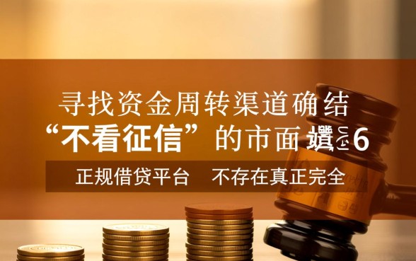 借钱不看征信的平台有哪些软件，2026最新不用查征信的口子