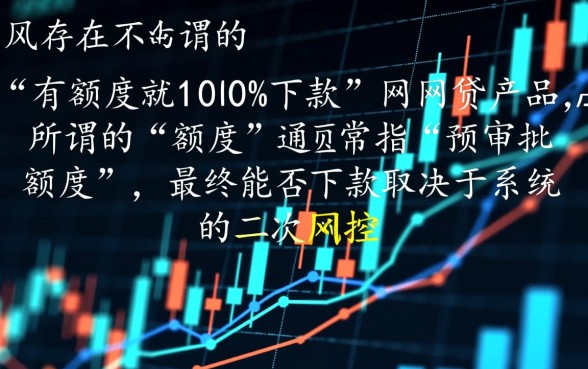 有额度就能下款的网贷有哪些呢，有额度百分百能下款吗