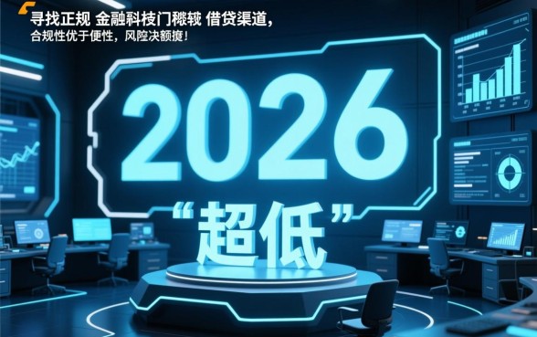 2026超低门槛借钱平台正规吗，哪个平台容易下款？