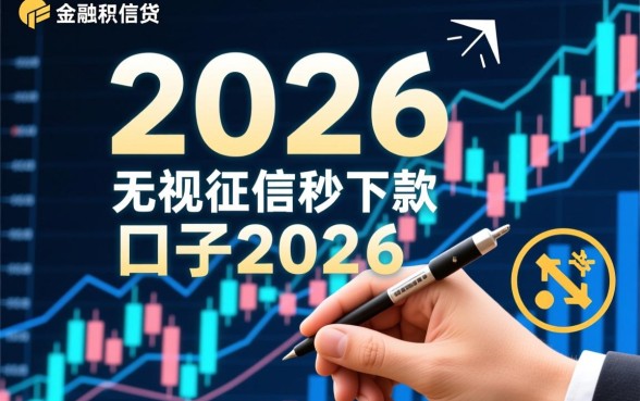 无视征信秒下款的口子2026怎么申请，正规靠谱吗？