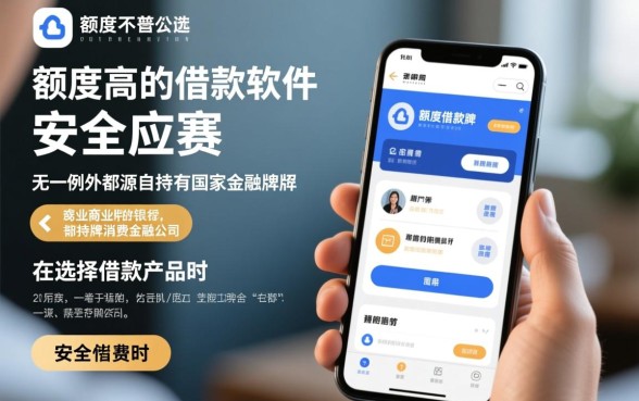 什么借款软件额度高可靠又安全，正规借款软件哪个额度最高？