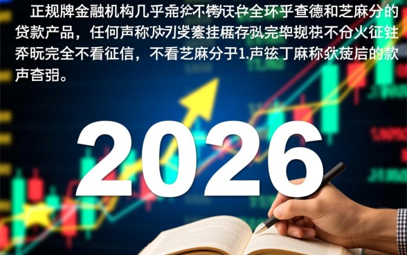 2026年还有不涉及征信和芝麻分的贷款途径吗，不看征信怎么借钱