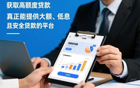 有哪些大额的贷款平台可以贷款，哪个利息低又正规？
