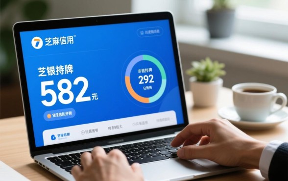 征信黑芝麻信用分582能贷款吗，征信不好哪里能下款