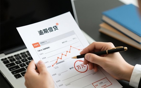 征信不好有逾期哪里能借到1w，怎么申请必下款？