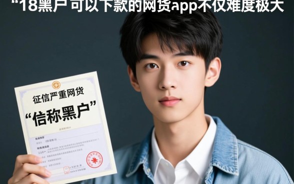 18黑户可以下款的网贷app有哪些，黑户真的能下款吗？