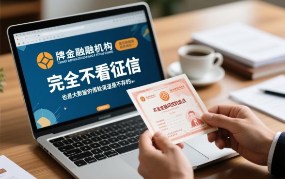 是不是真的存在不看征信不查大数据的借钱渠道，哪里能借到