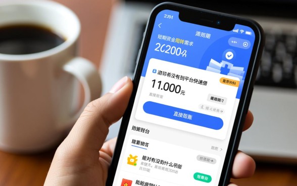 有没有什么平台能快速借2000元直接到账呢，哪里借钱最快下款