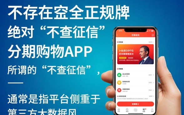现在有不查征信的分期购物APP吗，2026最新推荐