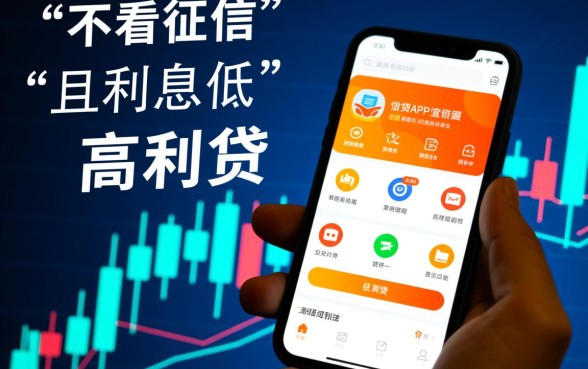 借钱不看征信的app利息低吗，哪个靠谱？