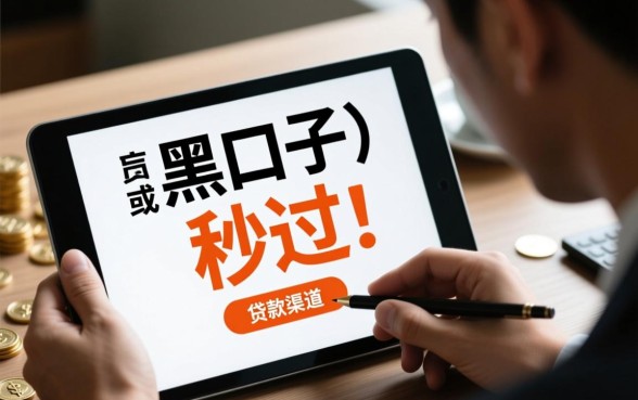 征信黑了怎么贷款，黑口子2026秒过是真的吗