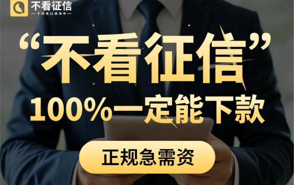 不看征信贷款5000一定能下来的软件有哪些，怎么申请必下
