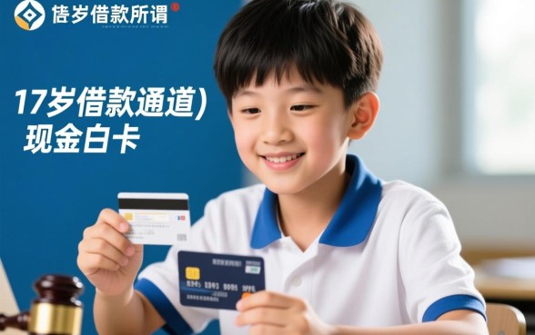 17岁竟然可以借款现金白卡吗，17岁未成年哪里能借到钱