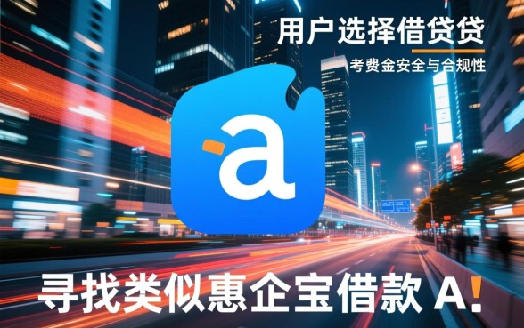 类似惠企宝的正规网贷软件有哪些，哪个借款容易通过