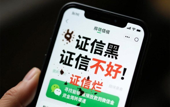 征信不好怎么借钱，黑户有什么借款平台直接到微信？