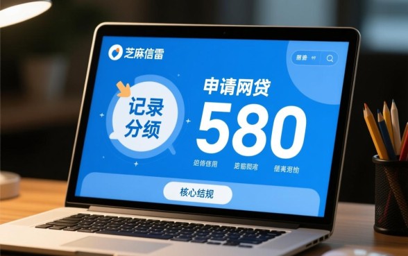 征信不好能贷款吗，芝麻分580征信黑能下款吗