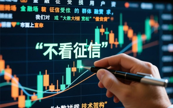 征信黑征信不好有没有容易贷的软件,真的能过吗?