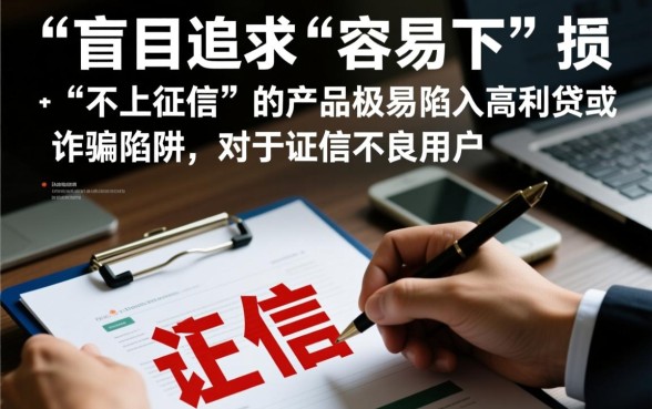 征信不好怎么贷款，有哪些不上征信容易下的贷款？