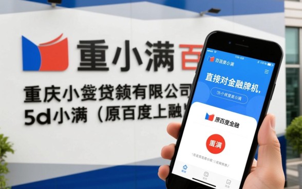 重庆度小满小额贷款有限公司对应哪个app，度小满怎么申请