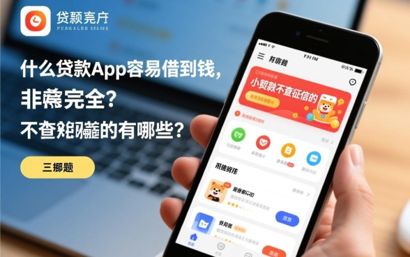 什么贷款app容易借到钱，小额贷款不查征信的有哪些？