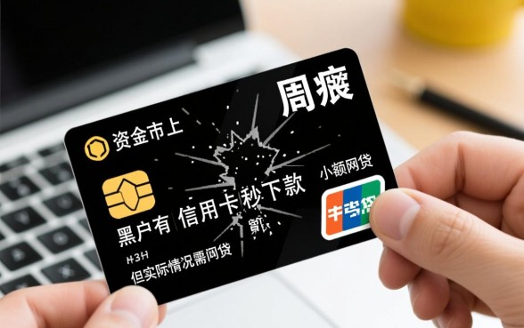 黑户有信用卡能秒下款吗，黑户怎么申请小额网贷？