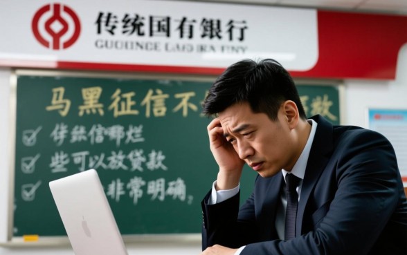 征信黑征信不好哪里能贷款，征信烂哪些机构能放款