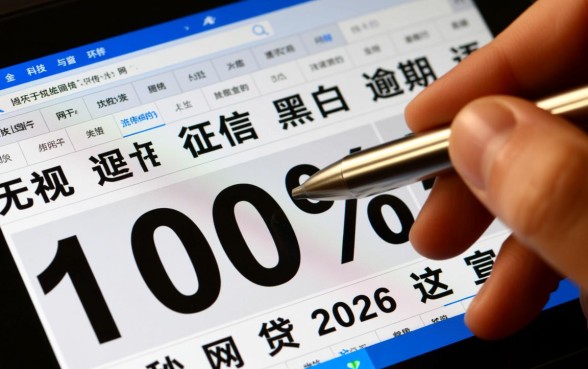 无视征信黑白逾期100%秒下网贷2026