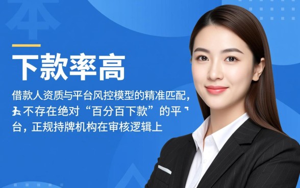 下款率高的正规贷款平台有哪些，2026容易下款的口子