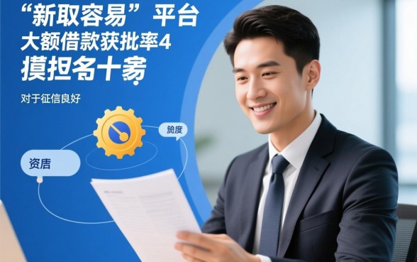 大额借款平台哪个最容易下款，正规靠谱的贷款口子有哪些