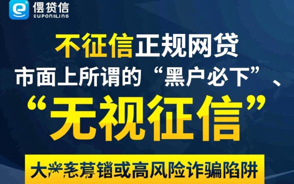 征信黑了还能贷款吗，还有不看征信的网贷口子吗？