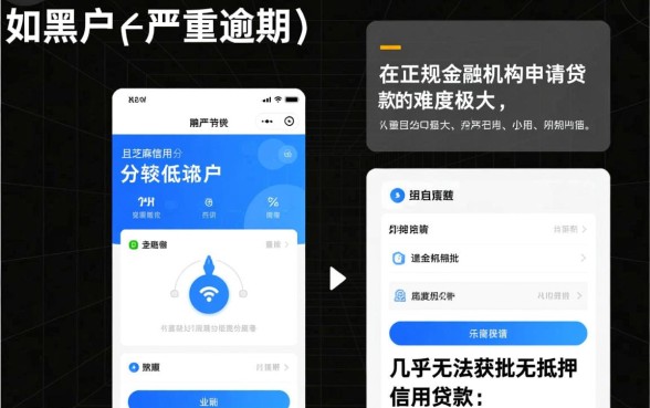 征信黑了能贷款吗，黑户芝麻分低怎么申请贷款？