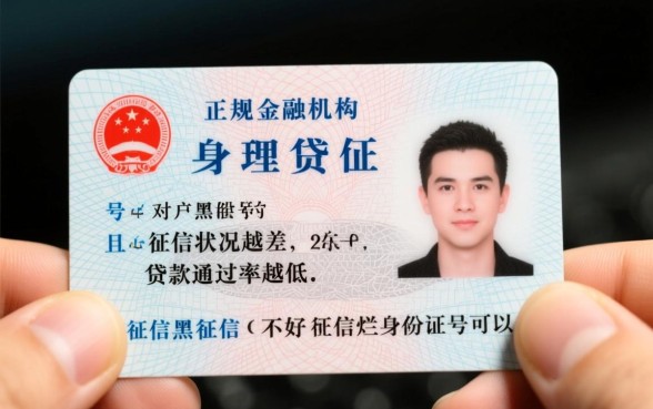 征信不好身份证号可以去借钱吗，仅凭身份证号能借到钱吗