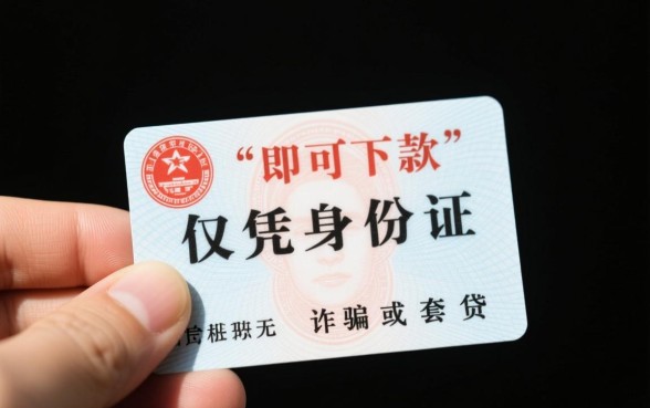 征信黑了怎么贷款，凭身份证能贷6000吗？