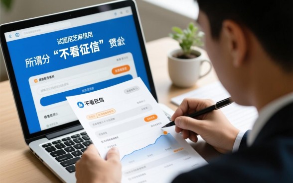 征信不好能贷款吗，只看芝麻信用分不看征信是真的吗