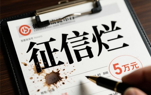 征信黑了怎么贷款，征信不好怎么样才能贷到五万