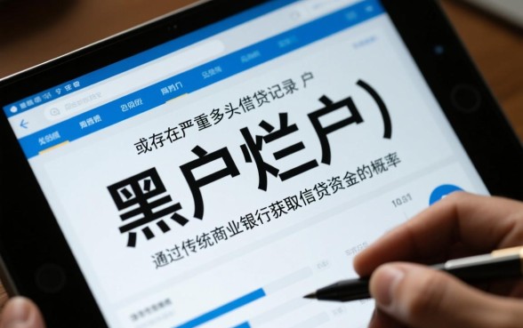 征信黑多头还能借吗，2026有哪些不查征信口子