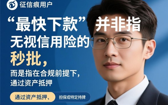 征信黑怎么贷款？征信不好烂了什么手机贷款最快下款