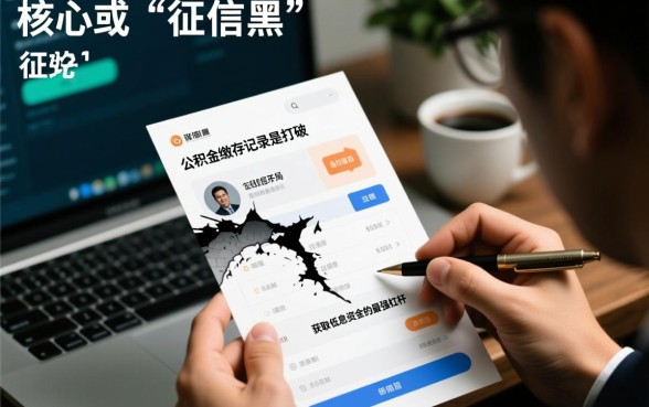 征信黑了能贷款吗，公积金小额贷款利息低吗？