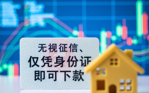 征信黑了怎么借钱，有哪些只用身份证能下款的软件