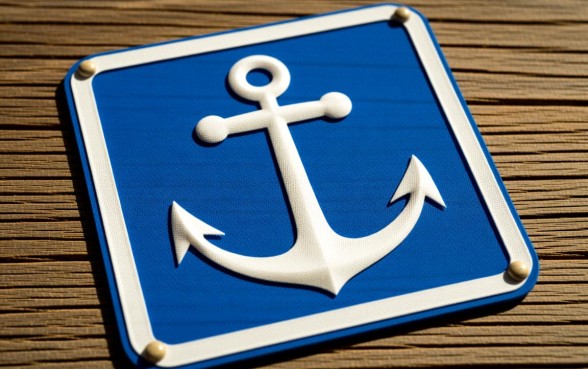 上边一个口子下边一个钉子的标志叫什么，锚点图标通常代表什么含义