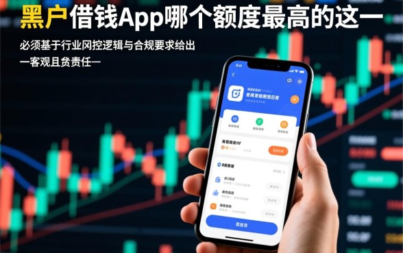 黑户借钱app哪个额度最高，黑户贷款怎么申请容易下款？