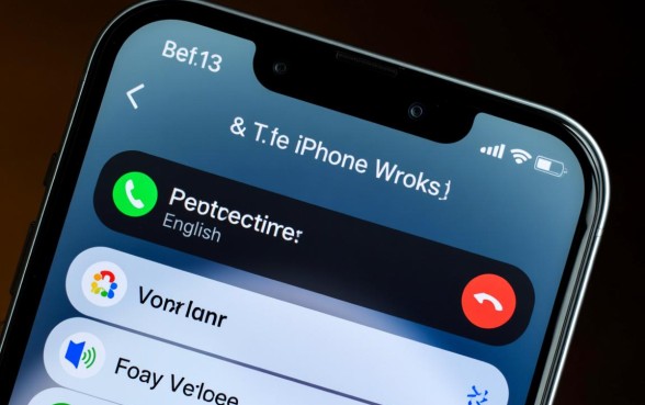 苹果13为什么别人打不进来，电联提示为什么是英语？