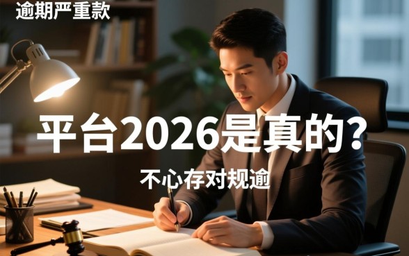 当前逾期严重能下款的平台2026是真的吗，2026放水口子有哪些