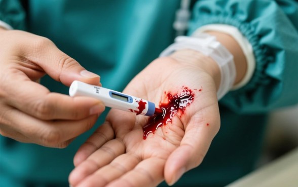 手破口子流的血能测血糖吗，伤口血测血糖准吗